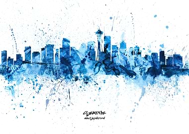 Seattle Washington Skyline