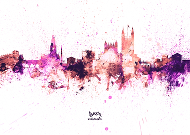 Bath England Skyline