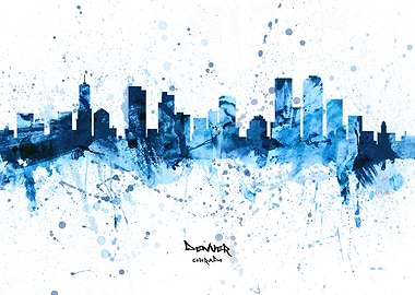 Denver Colorado Skyline