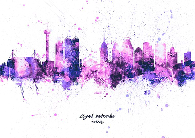 San Antonio Texas Skyline