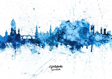 Stirling Scotland Skyline