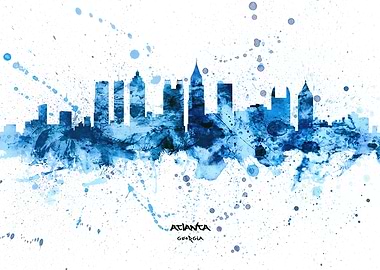 Atlanta Georgia Skyline