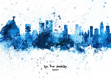 Rio de Janeiro Skyline