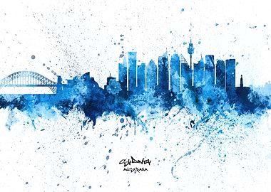 Sydney Australia Skyline