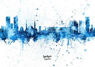 Beirut Lebanon Skyline