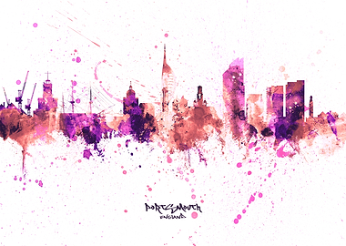 Portsmouth England Skyline