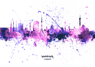 Hannover Germany Skyline