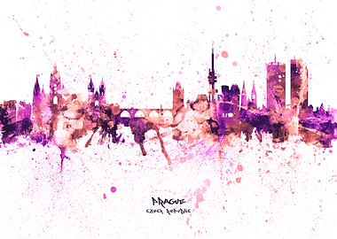 Prague Skyline