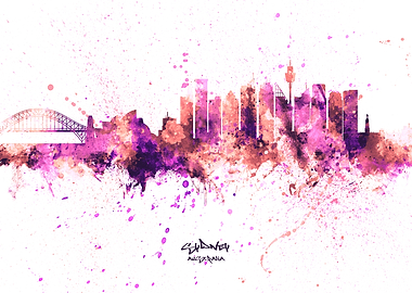 Sydney Australia Skyline