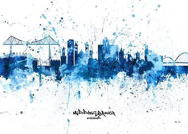 Middlesbrough Skyline