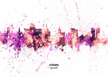 Galway Ireland Skyline