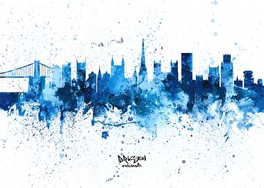 Bristol England Skyline