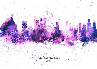 Rio de Janeiro Skyline