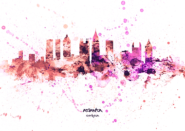 Atlanta Georgia Skyline