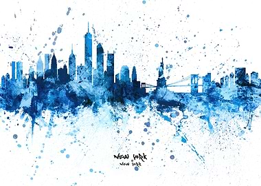 New York New York Skyline