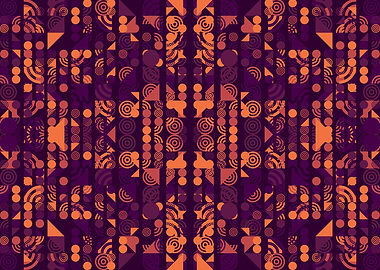 Abstract Symbols Pattern G