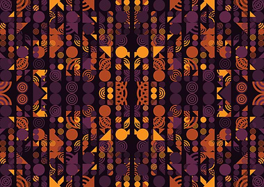 Abstract Symbols Pattern G