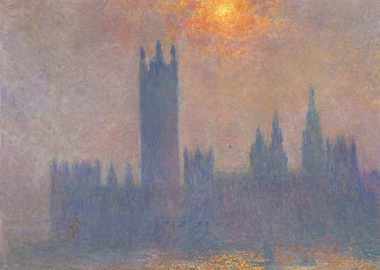 Houses of Parliament Fog