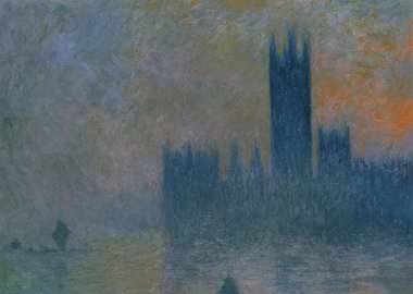 Houses of Parliament Fog