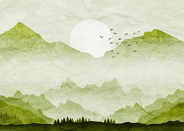 Landscape illustration