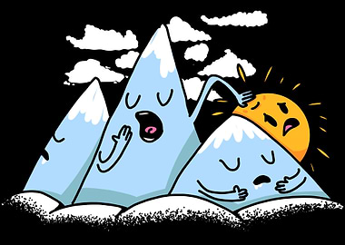 Mountains Morning Mood