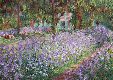 Irises in Monets Garden