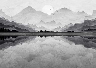 Mountains and Reflections