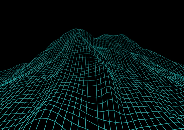 Mt Rainier Mesh Cyan