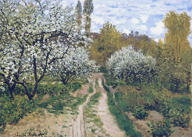 Trees in Bloom 1872
