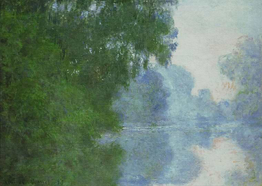 Misty Morning on the Seine