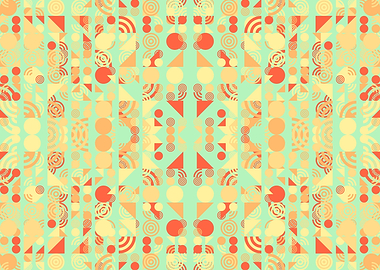 Abstract Symbols Pattern G