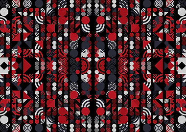 Abstract Symbols Pattern G