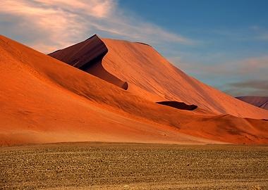 sand dunes namibia desert