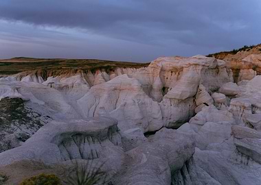 Dusk at the Paint Mines