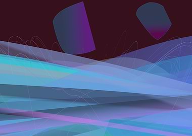 One fantasy landscape v4