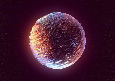 Abstract Water Poster