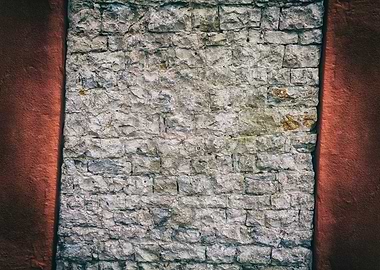 Crooked old wall