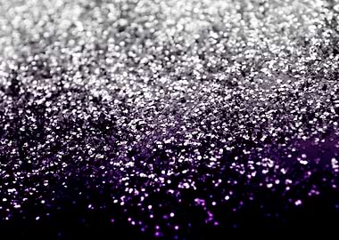 Purple Black Glitter 1