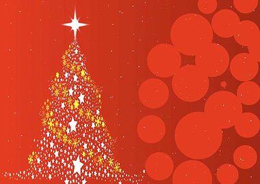 Red Christmas Background