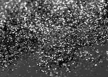 Gray Black Glitter 1