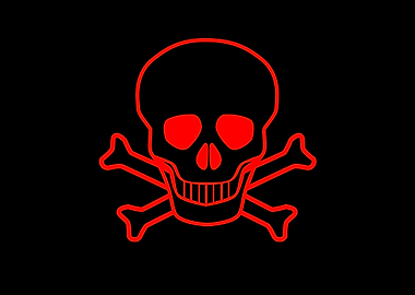 Red Skull and Crossbones