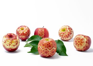 apple carving