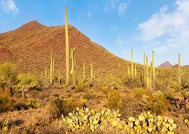 SAGUARO Desert Landscape