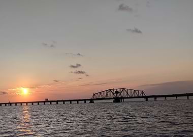 Sunset on Biloxi Bay