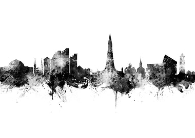 ReykjavIk Iceland Skyline