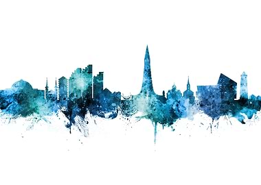 ReykjavIk Iceland Skyline