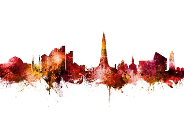 ReykjavIk Iceland Skyline