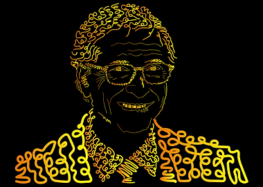 Hand drawn Bill Gates