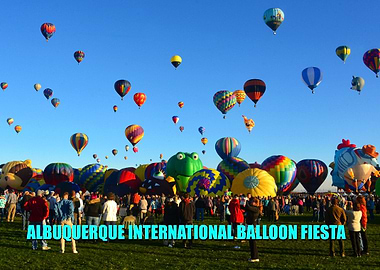 Balloon Fiesta take off