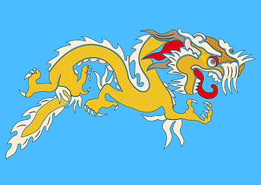 Japanese dragon art